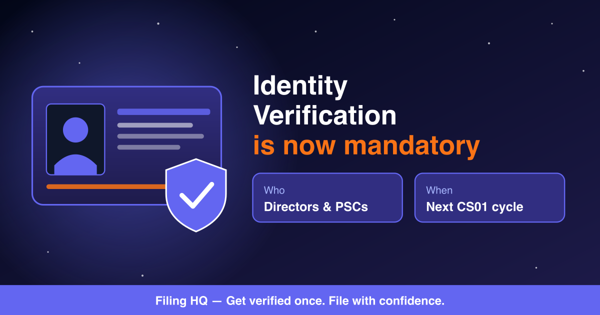 Companies House identity verification — what every UK director needs to do now