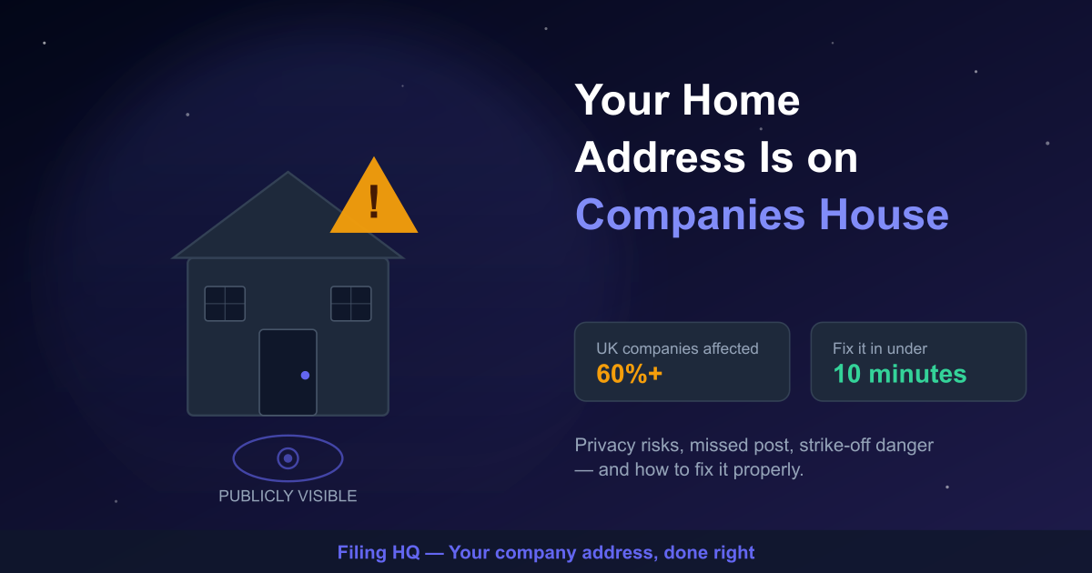 Your Home Address Is on Companies House — Here's Why That's a Problem